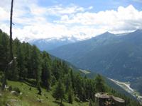 5 Almen Wanderung - Ausblick