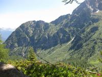 Auf dem Weg zur Denza Hütte
