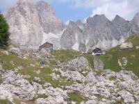 An der Rotwandhütte [Rosengarten]