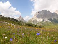 Blick zum kleinen Lagazuoi