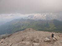 Blick aus 3152m ü.NN. (Piz Boé)