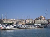 Blick auf die Altstadt von Syrakus