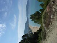 Blick auf den Strand von Santa Maria de Castellabate