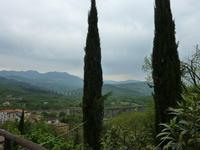 Blick auf die Landschaft des Cilento