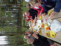 Mittagspicknick mit Spezialitäten