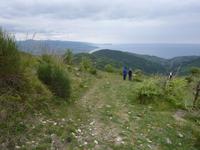 Blick auf die Küste des Cilento
