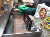 Mittagspause im Grillrestaurant