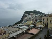 Blick auf die Dächer von Capri