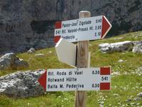 Abstieg zur Rotwandhütte