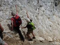 Abstieg nach Corvara