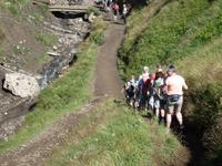 Weg zur Plattkofel Hütte