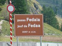 Fedaia Stausee und Pass