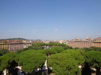 Blick auf die andere Seite des Tibers