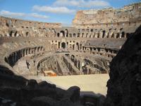 Blick ins Colosseum