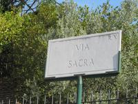 Straße zum Forum Romanum