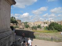 Blick ins Forum Romanum