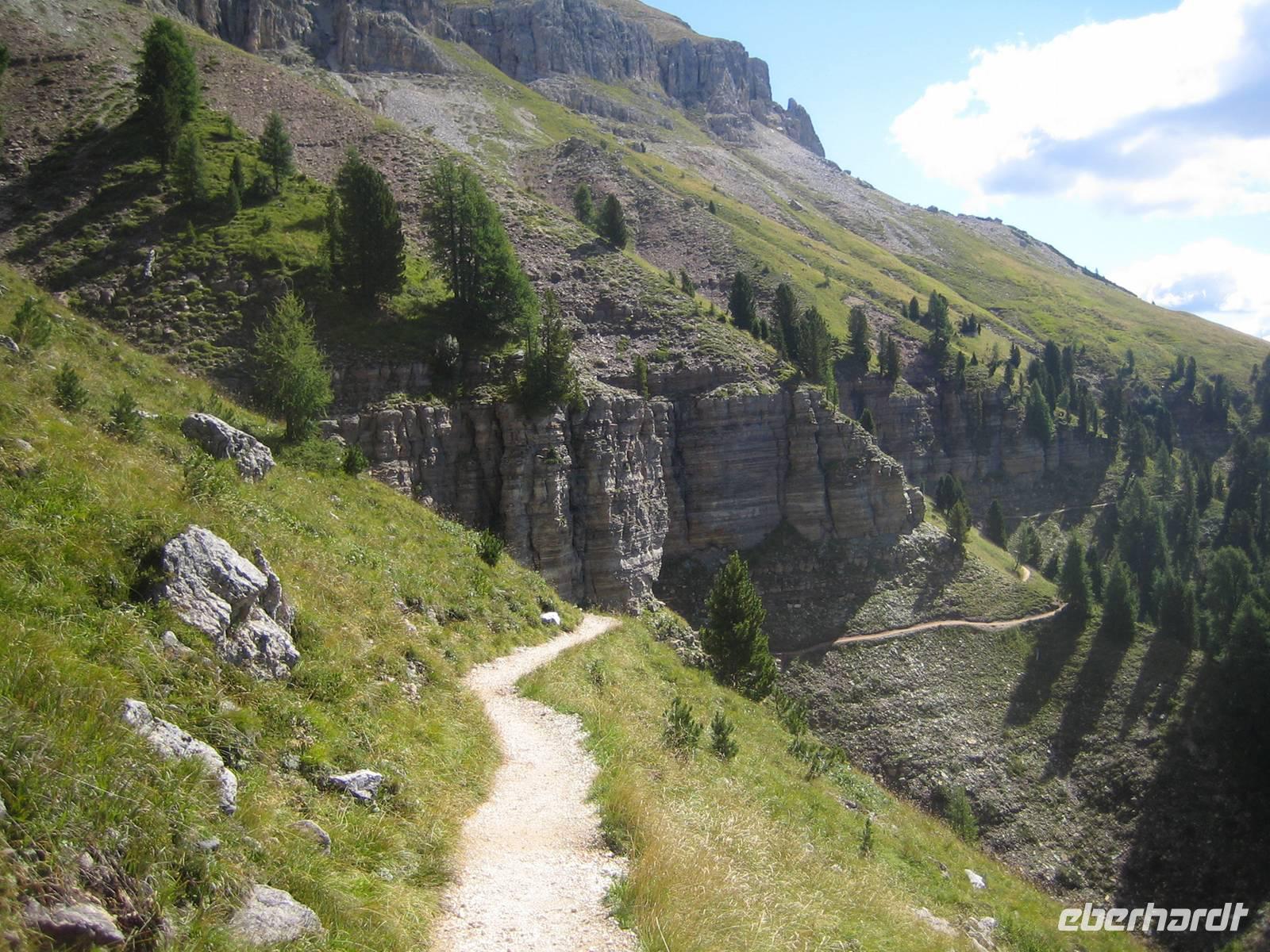 kurzer Weg zur Paolinahütte 