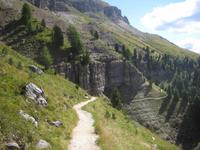 kurzer Weg zur Paolinahütte 