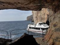 Neptunsgrotte - unser Schiff