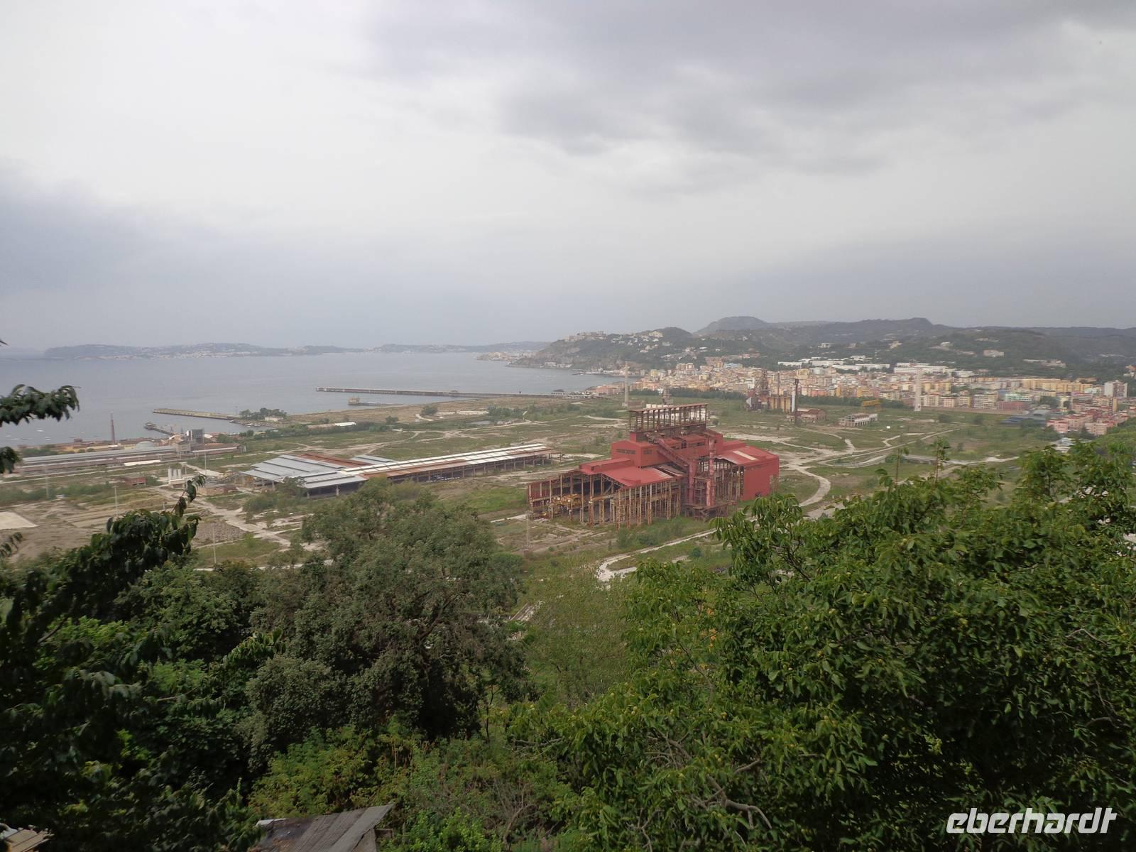 Blick auf die Phlegräischen Felder