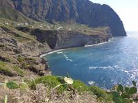 Küstenstreifen auf Salina