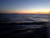 Abendstimmung über dem Meer