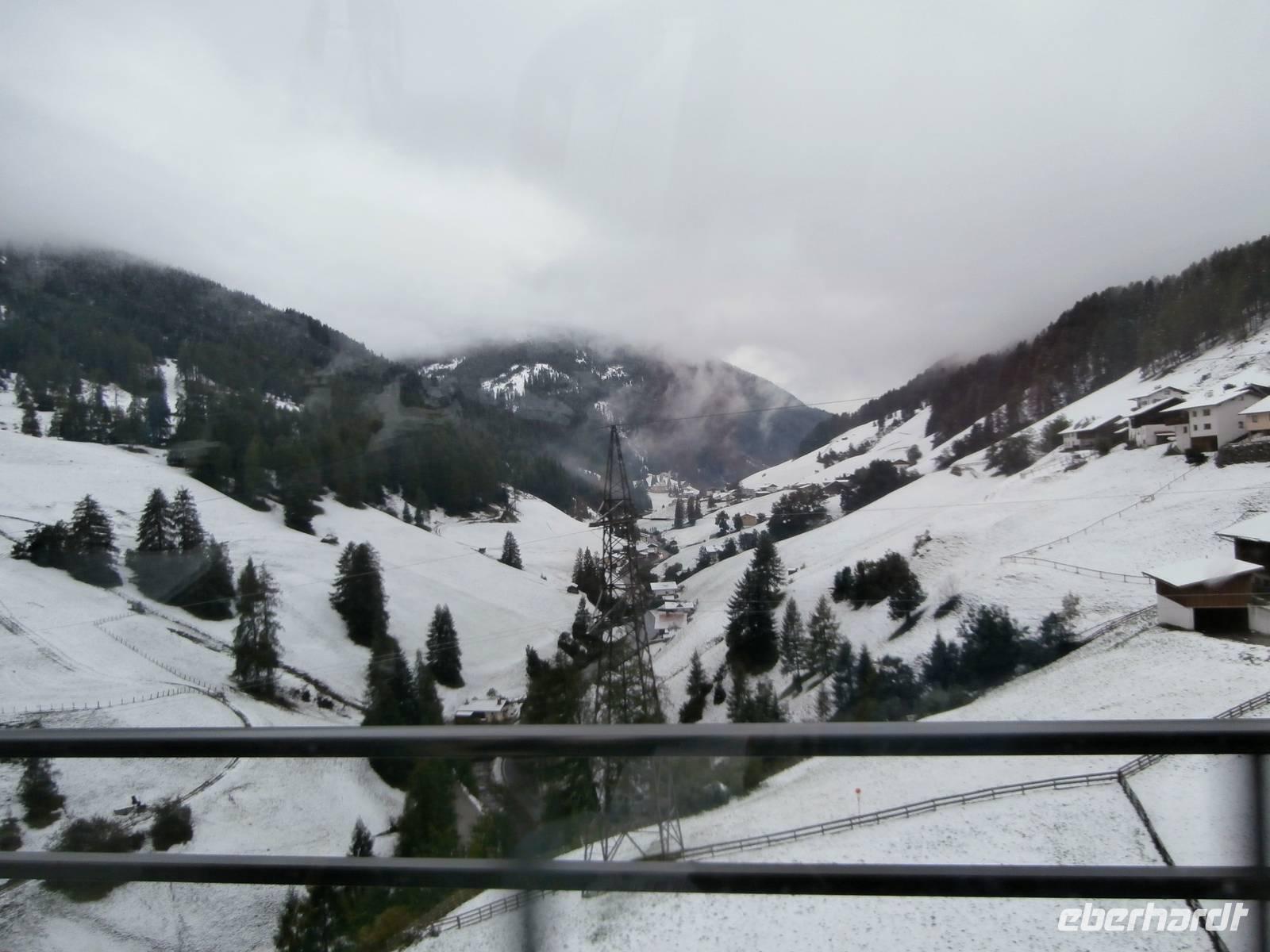 Anreise über den Brenner