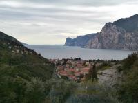 Blick auf Torbole am Gardasee