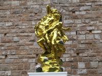 Statue von Jeff Koons in Florenz