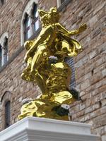 Statue von Jeff Koons in Florenz
