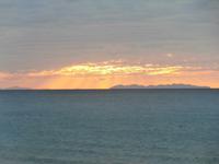 San Vincenzo Sonnenuntergang am Meer