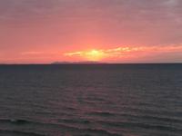 San Vincenzo Sonnenuntergang am Meer