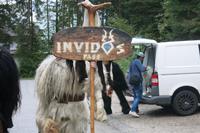 Unerwartete Begegnung mit den Perchten