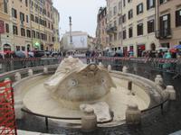 Brunnen vor der Spanischen Treppe 
