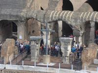 Kolosseum - Kreuz Erinnerung an die Christenverfolgung