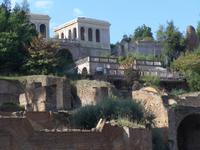 Blick auf die Paläste des Palatins