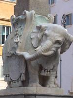Elefant - Entwurf von Bernini