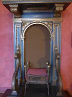 Papstthron in den Gemächern der Engelsburg