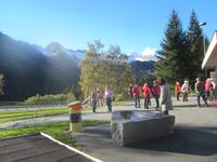 Misox-Tal, unser Blick ins Tal nach dem San Bernardino Tunnel
