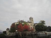 Isola S. Giulio- mit dem Privatschiff zur Insel