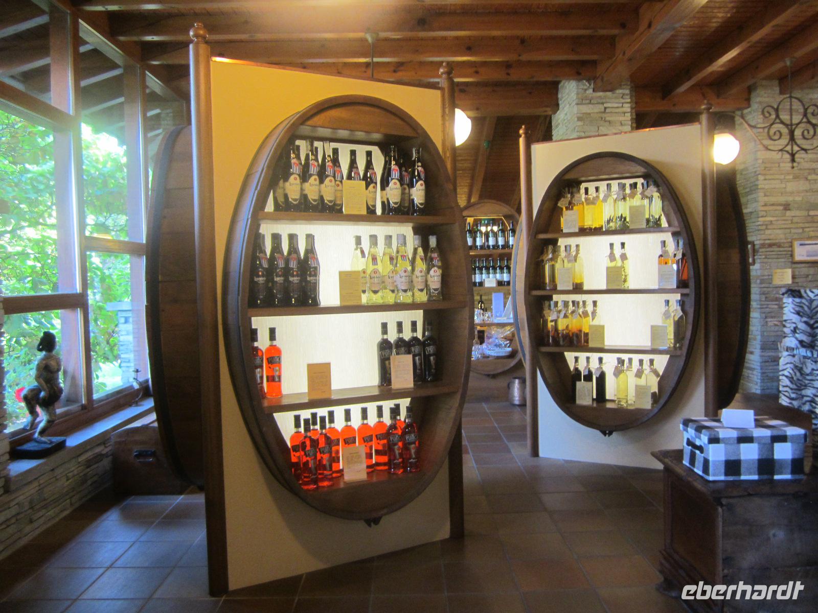 Ghemme-Wein und Grappaprobe