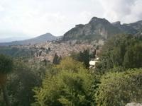 Blick auf Taormina