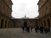 Florenz (Innenhof des Palazzo Pitti)