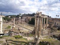 Blick auf das Forum Romanum