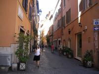 in den Gassen Roms unterwegs...