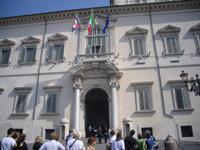 Portal zum Präsidentenpalast