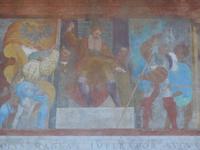 Fresken im Castello del Buonconsiglio