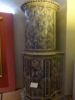 Kachelofen 16. Jh. bemalt von Bartolomäus Dill Riemenschneider