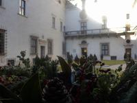 Blick auf den Löwenhof