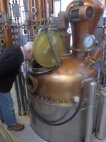 Grappa-Destille Marzadro - Herzstück der Produktion